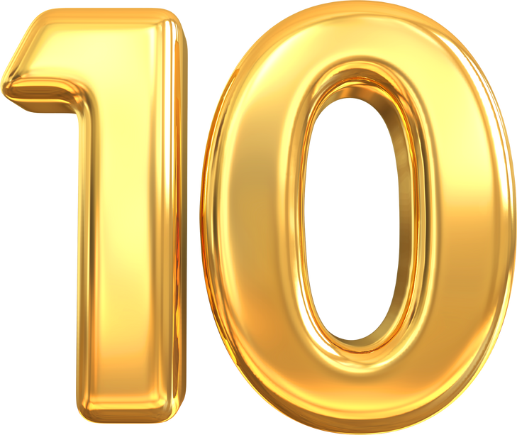Number 10 Gold