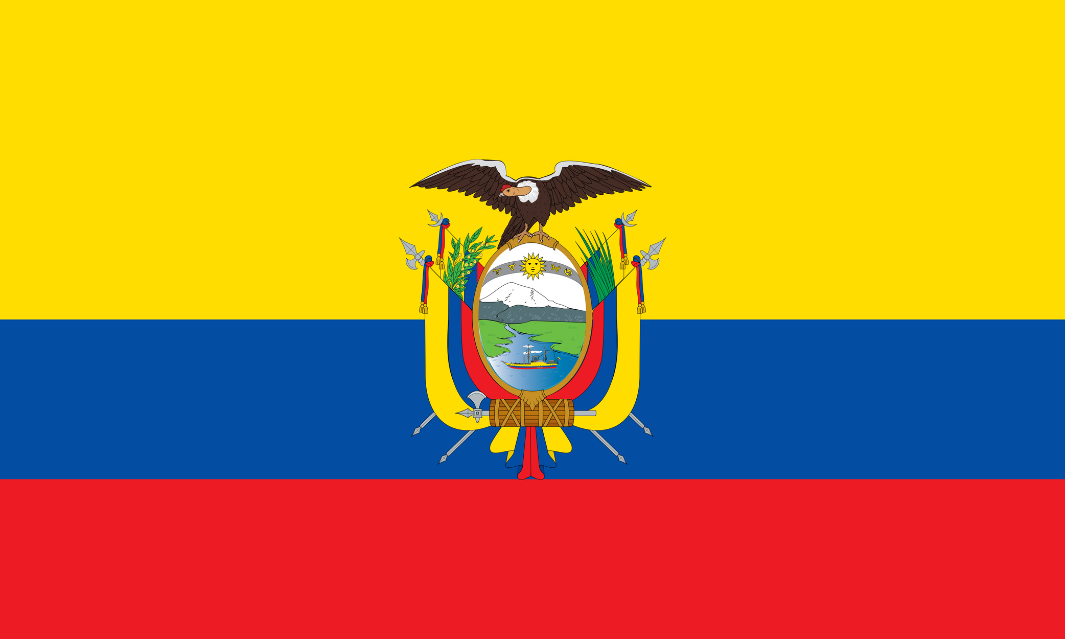 Flag of Ecuador 